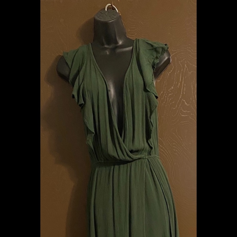 Romper with train